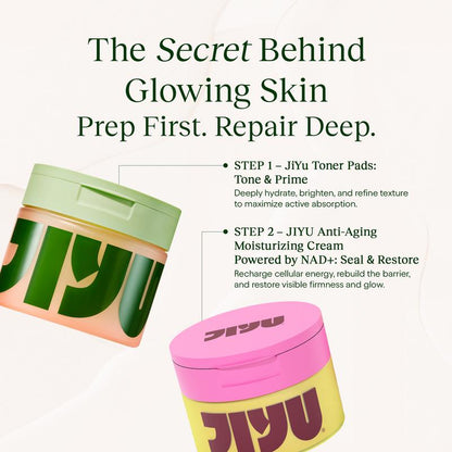 Toner Pads & NAD+ Anti-Aging Moisturizing Cream