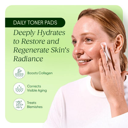 Toner Pads & NAD+ Anti-Aging Moisturizing Cream