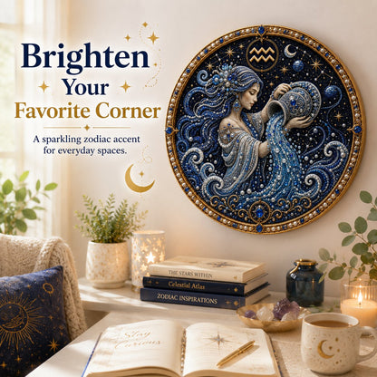 Zodiac pearl art DIY kit — indoor decorative display
