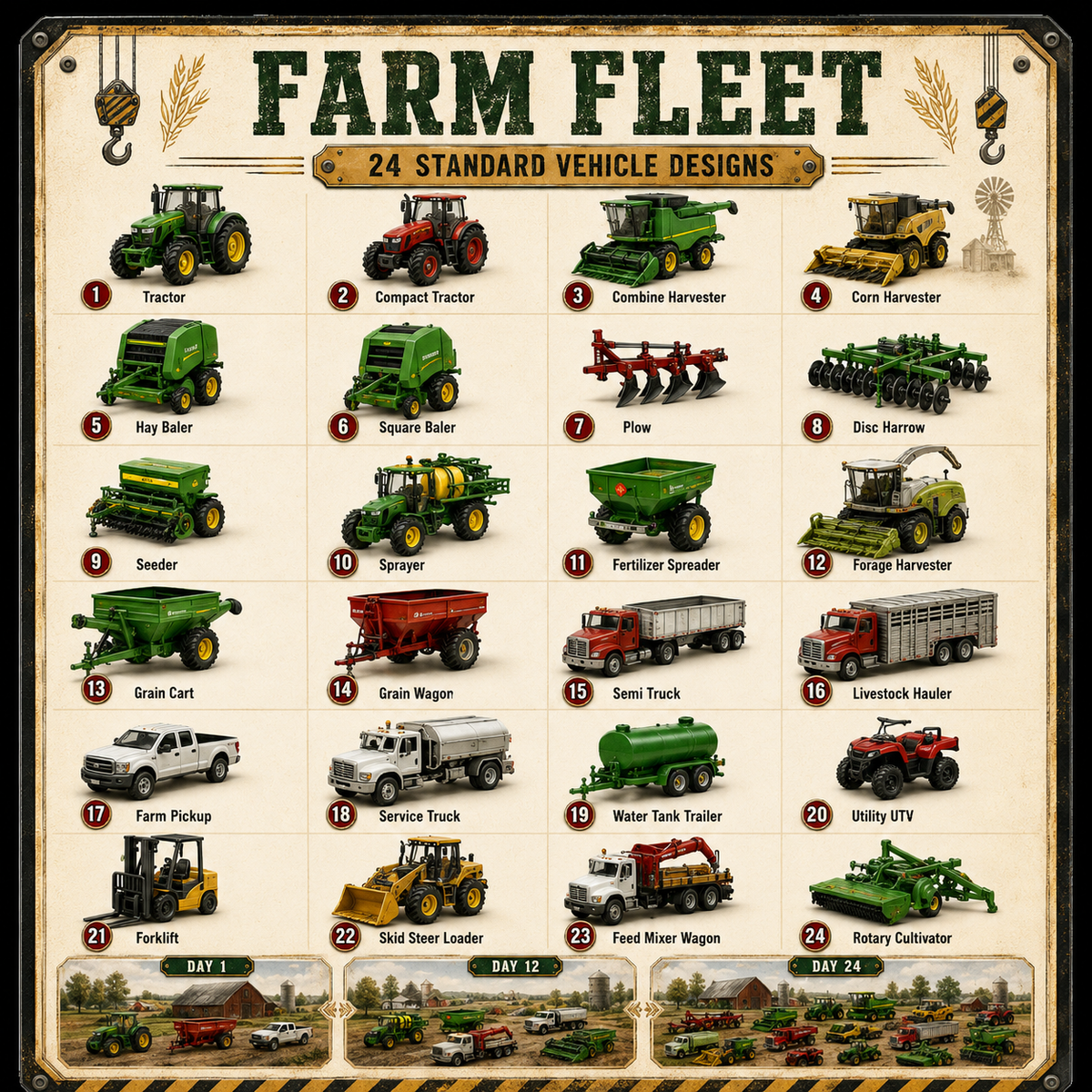 24-Day Vehicle Advent Calendar – 2