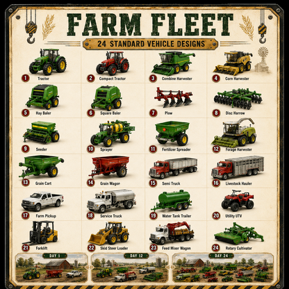 24-Day Vehicle Advent Calendar – 2