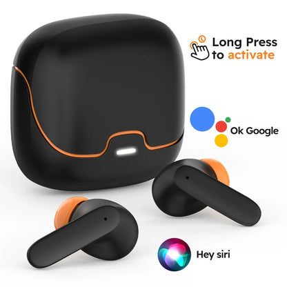 TWS Wireless Earbuds – Bluetooth 5.4 ENC Noise Cancelling