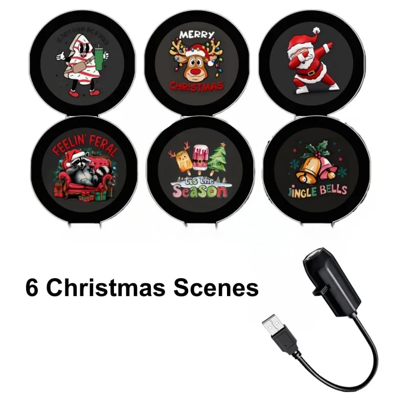 Christmas 6-scene pattern set