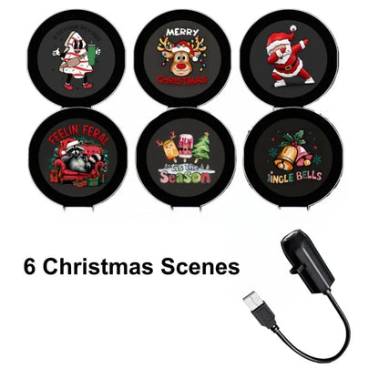 Christmas 6-scene pattern set