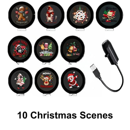 Christmas 10-scene pattern set