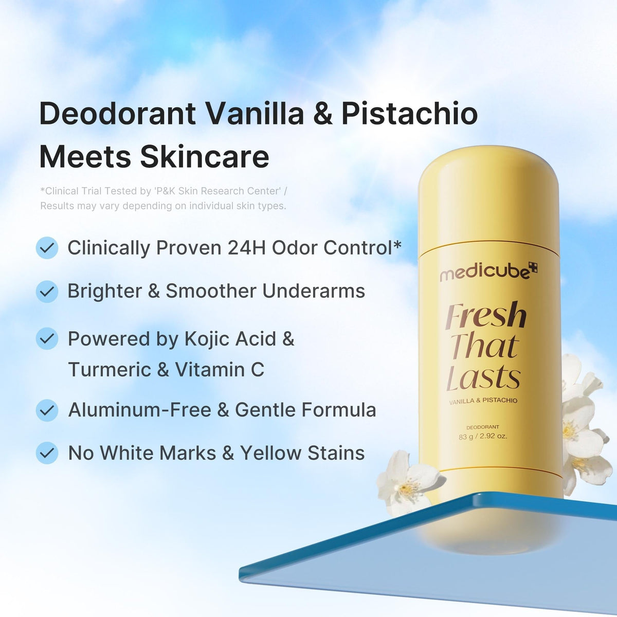 [NEW] Deodorant Vanilla & Pistachio Fresh That Lasts