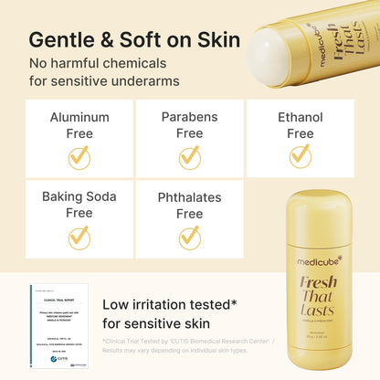 [NEW] Deodorant Vanilla & Pistachio Fresh That Lasts