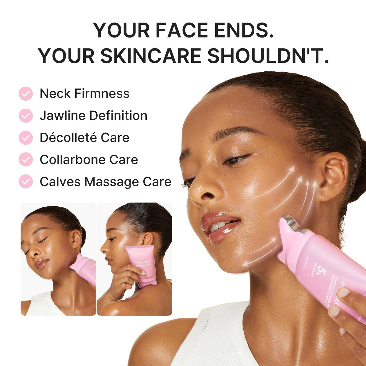 🔥Medicube PDRN Collagen Gua Sha Neck Cream
