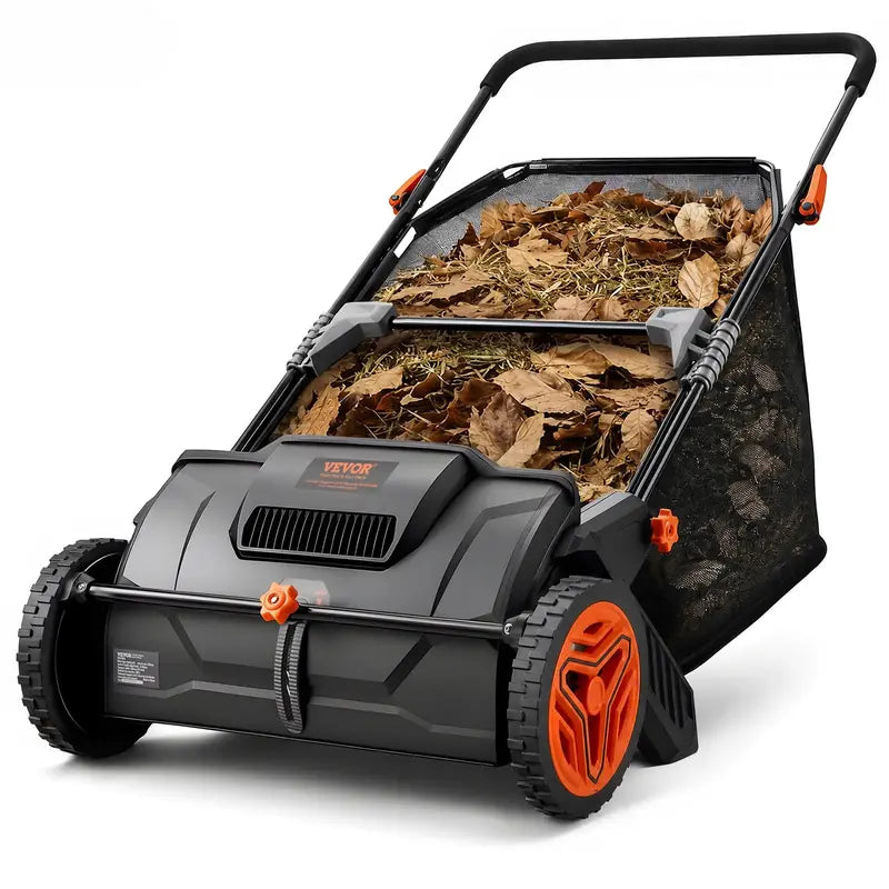 VEVOR push lawn sweeper — product image 1