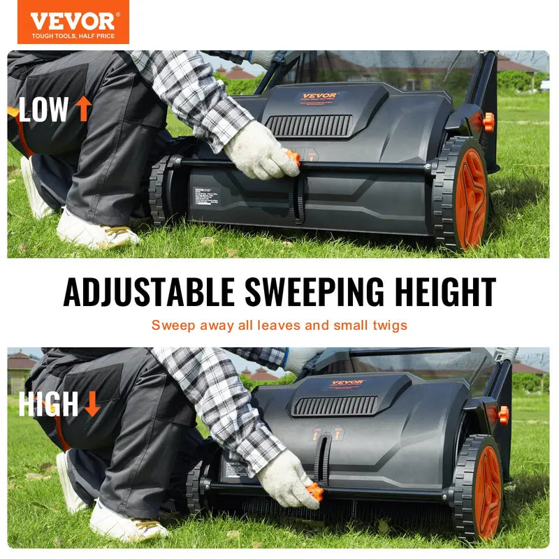 VEVOR push lawn sweeper — product image 2